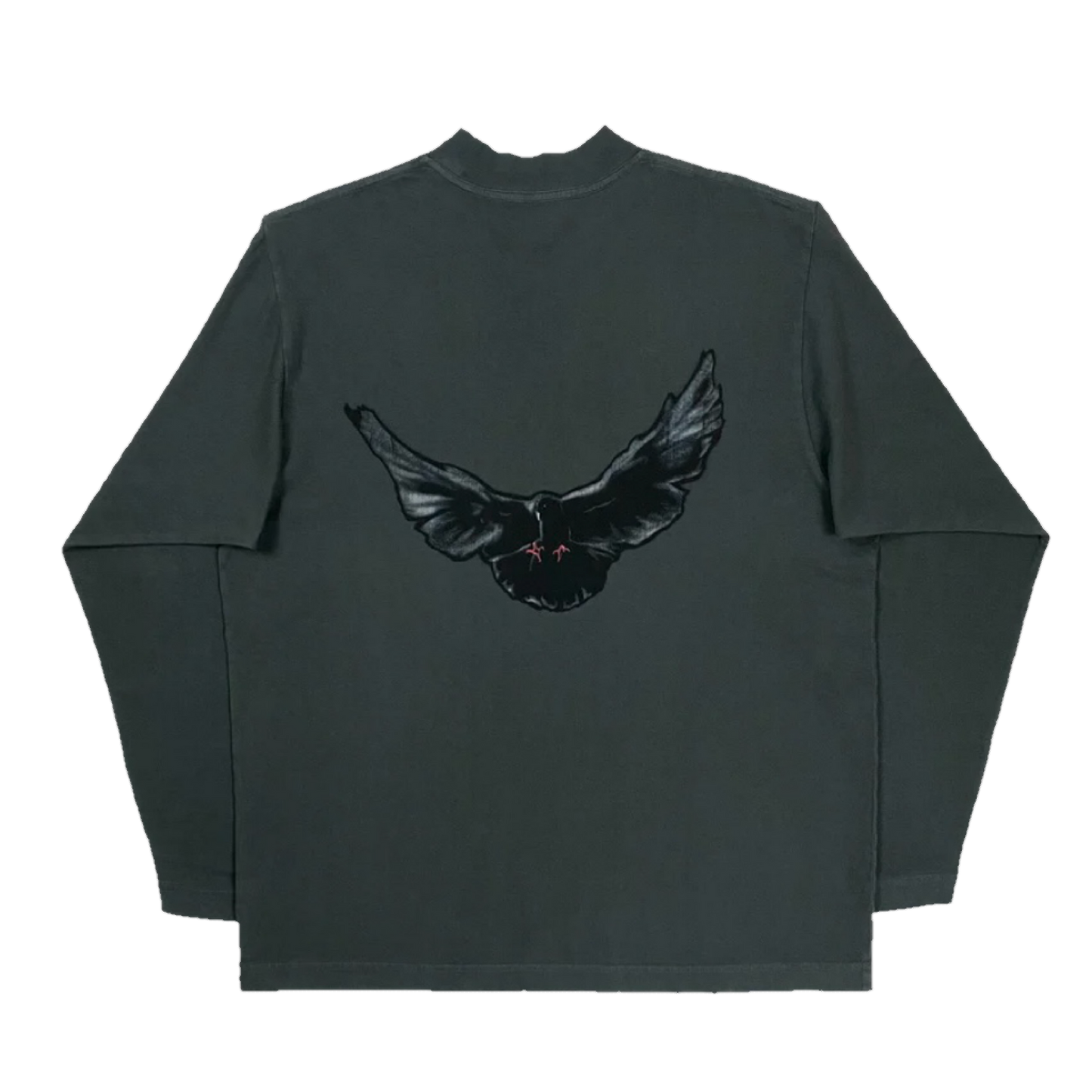 YZY GAP BALENCIAGA DOVE LONG SLEEVE DARK GREEN