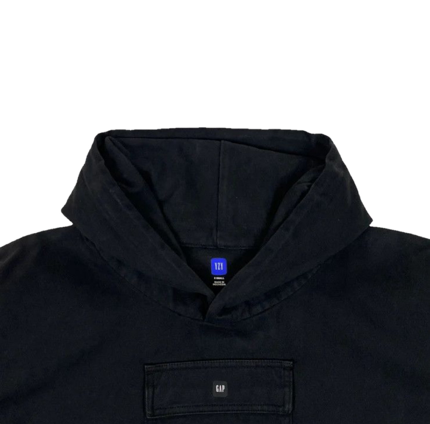 YZY GAP BALENCIAGA SATEEN ANORAK BLACK