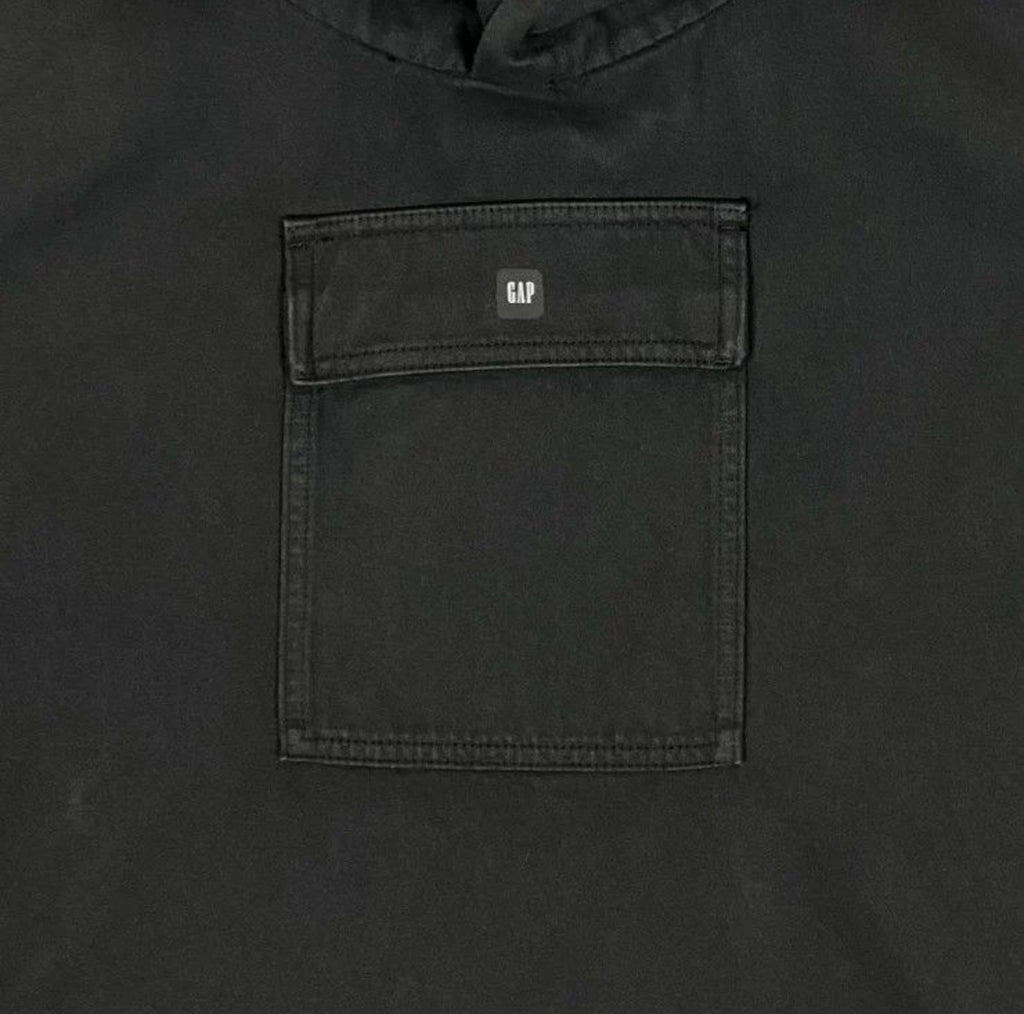 YZY GAP BALENCIAGA SATEEN ANORAK BLACK
