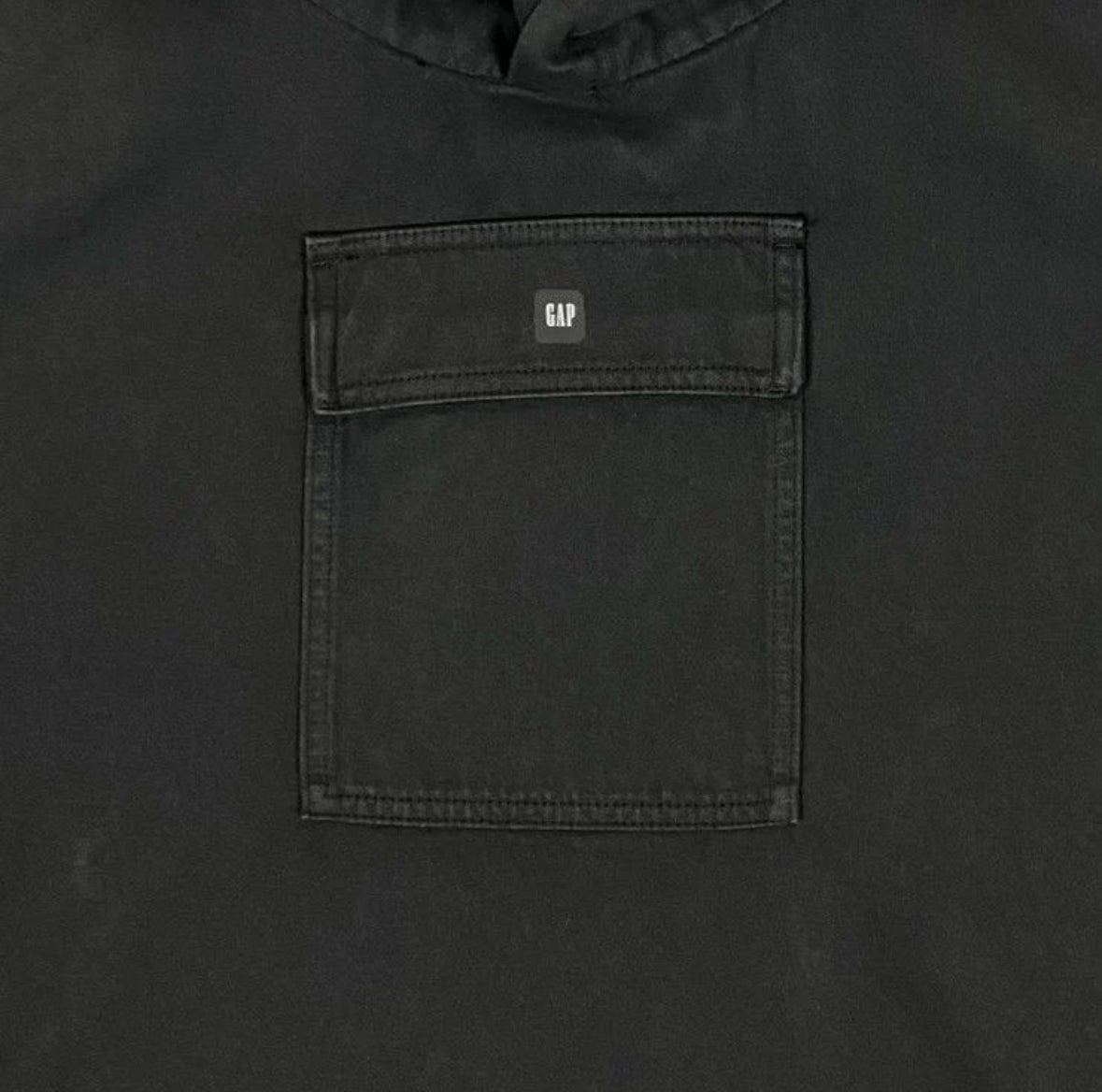 YZY GAP BALENCIAGA SATEEN ANORAK BLACK