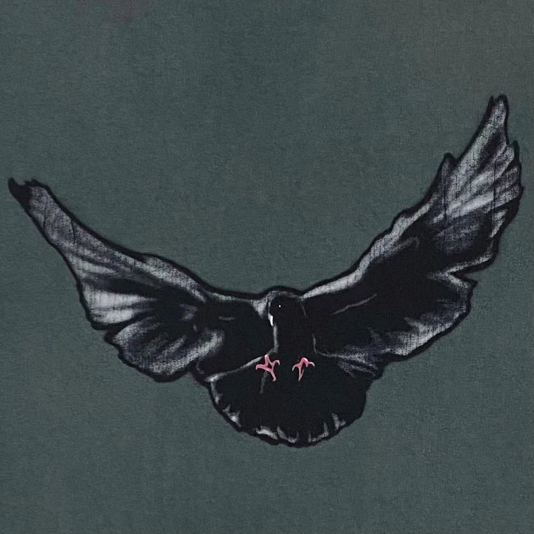 YZY GAP BALENCIAGA DOVE LONG SLEEVE DARK GREEN