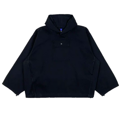YZY GAP BALENCIAGA SATEEN ANORAK BLACK
