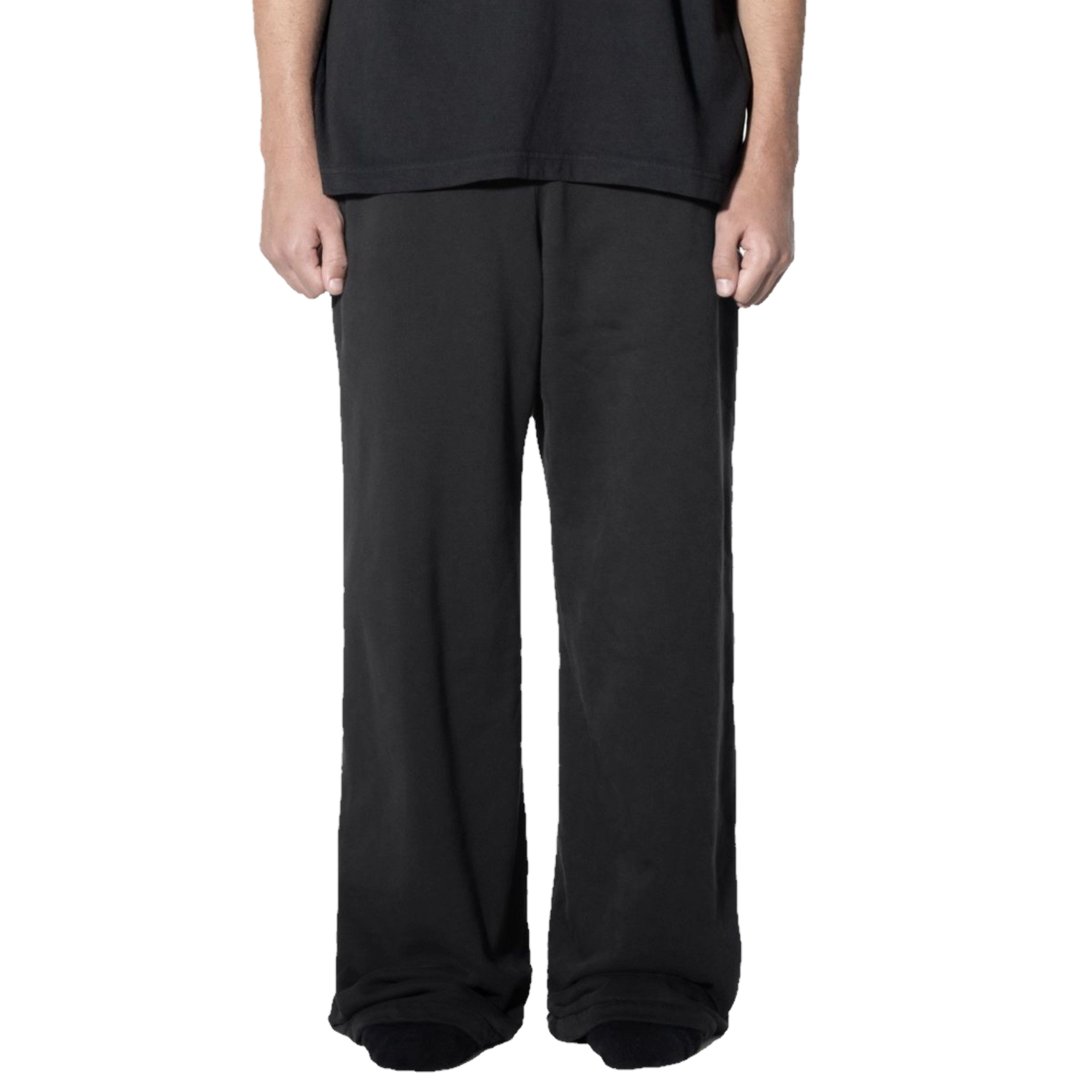 YZY GAP HEAVY SWEATPANTS BLACK