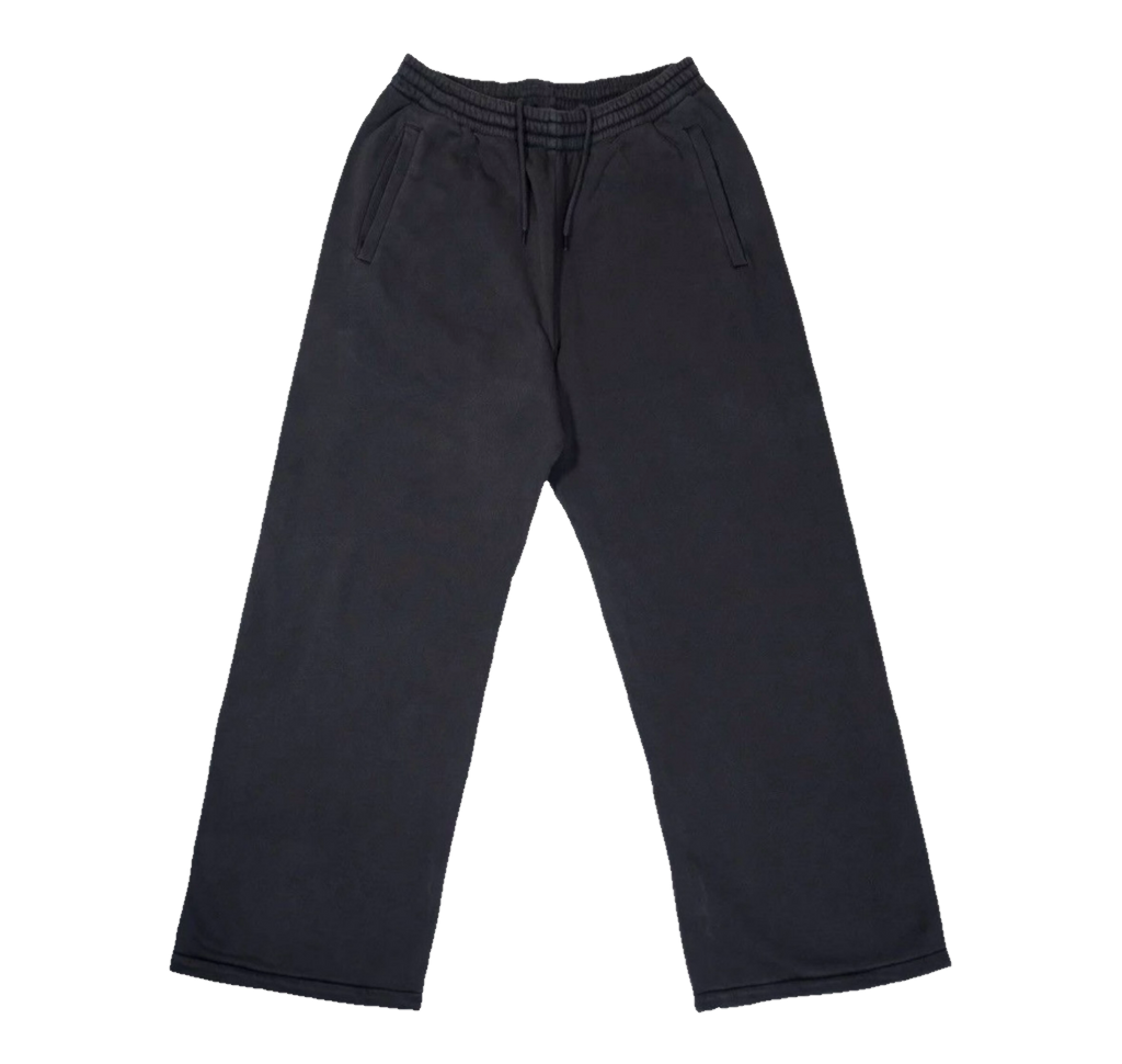 YZY GAP HEAVY SWEATPANTS BLACK