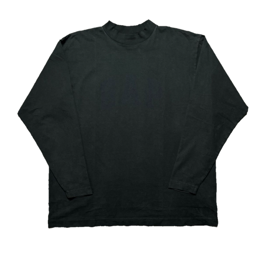YZY GAP BALENCIAGA DOVE LONG SLEEVE BLACK