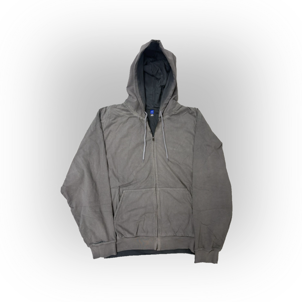 新品M YZY GAP UNR ZIP UP HOODIE poetic B Size XL - Yeezy Gap Zip Up Drawstring Hoodie Poetic Black